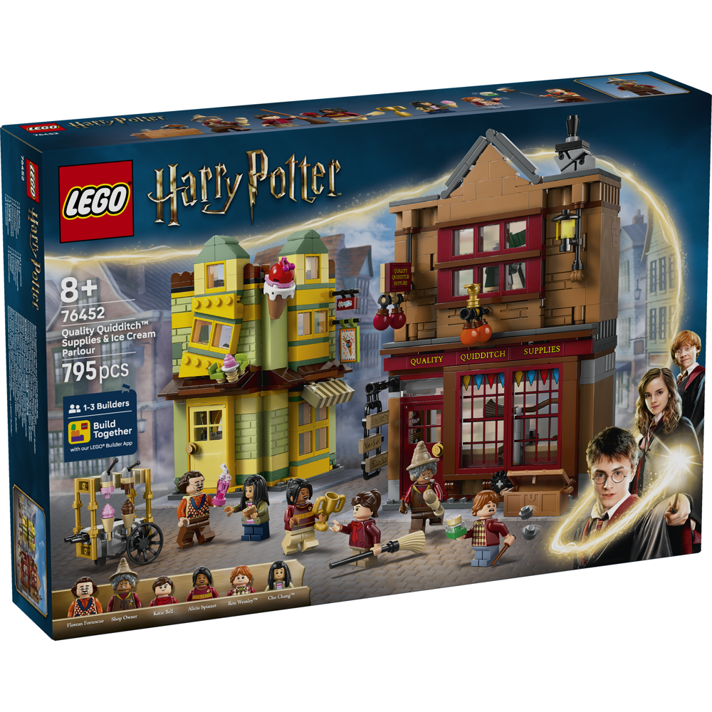 Lego Quidditch Supplies and Ice Cream Shop Set